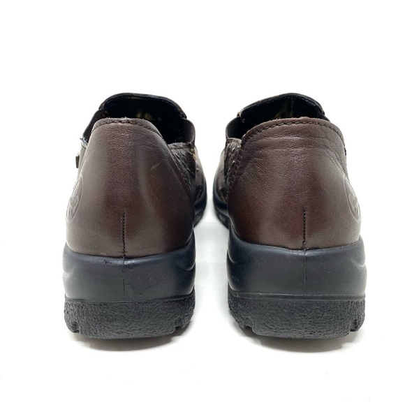 Rieker Leather Walking Shoes L7178-25, Brown - Picture 5 of 7